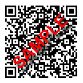 Sample QR code